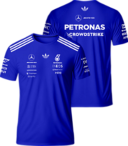 Camiseta Equipe Mercedes F1 2026 Blue