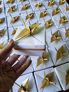 Caixinha Bem Casado de Origami