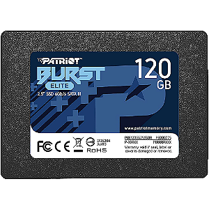 SSD Patriot Burst 120GB 2,5" SATA 3 - PBE120GS25SSDR