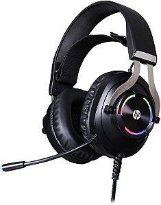 Headset Gamer 7.1 Rgb Usb H360gs Preto Hp