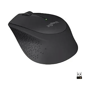 Mouse sem fio Logitech M280 com Conexão USB e Pilha Inclusa, Preto - 910-004284