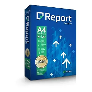 Papel Report Suzano A4 c/500 Folhas