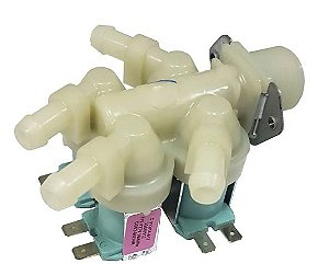 Válvula De Entrada De Água Samsung  Lava Seca 127v 4 Vias dc62-00214q