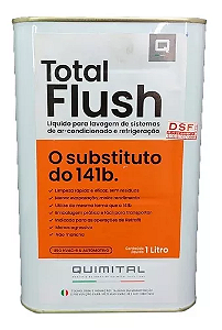 Total Flush 1 Litro P/ Limpeza Refrigeração Substituto R141b