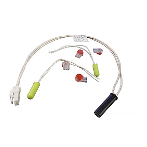 2 Sensor 2,7k + 1 Fusível Térmico Geladeira Brastemp Consul
