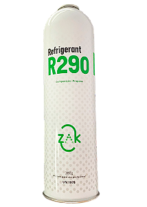 Refil Gas Refrigerante R290 Para Geladeira Freezer 380g
