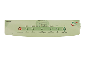 Painel Decorativo Lavadora Brastemp BWF08A (Compatível)