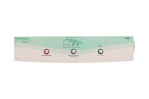 Painel Decorativo Lavadora Brastemp BWB22A (Compatível)