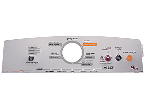 Painel Decorativo Lavadora Brastemp BWL09B (Compatível)
