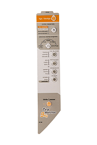 Painel Decorativo Lavadora Brastemp BWT09A/AB (Compatível )