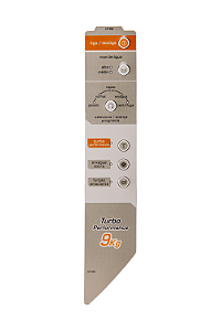 Painel Decorativo Lavadora Brastemp BWF09A (Compatível)