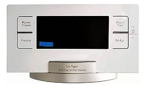 Painel Frontal Freezer Refrigerador Samsung Da97-12850n RS21HDUSW1