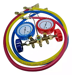 Manifold R404a R134a R22 R12 Refrigeração E Automotivo Ar Condicionado