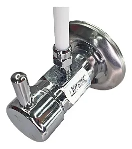 Adaptador P/ Filtro Purificador Água Em Metal + Canopla Inox