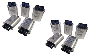 KIT 10 Capacitor Microondas 080uf 2100vac