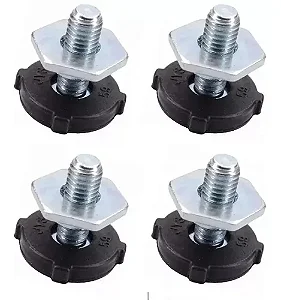 Kit 4 X Pés Parafuso Lava E Seca Philco E Midea