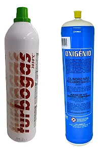 Kit Oxigênio Turboset + Refil Para Acetileno