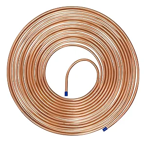 Tubo Cobre Flexível 3/8 15 Metros Refrigeração Panqueca