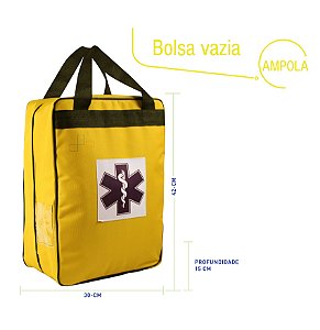 Bolsa Para Ampola Amarela - Vazia