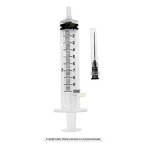 Seringa Descartável 10 Ml Com Agulha 25x7 Ls Cx 250 Unidades