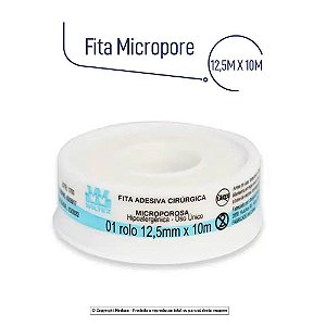 Fita Micropore 12,5mmX10m