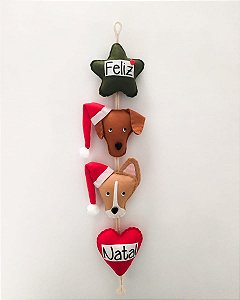 Móbile Natalino Estrelas - 2 pets