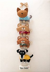 Maxi Móbile Boas-vindas com 4 Pets