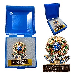 Broche (Botton) C/ Brasão - Apóstola