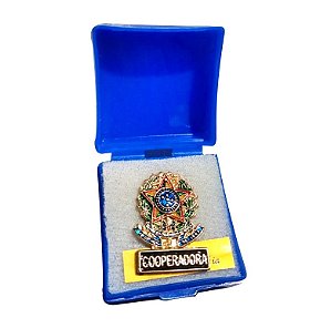 Broche (Botton) C/ Brasão - Cooperadora