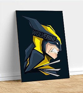 Placa Decorativa Wolverine