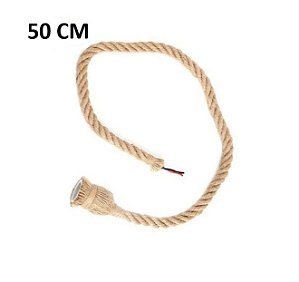 PENDENTE LUMINÁRIA CORDA 50CM