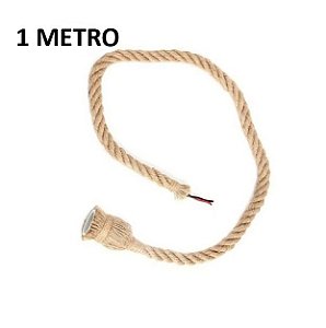 PENDENTE LUMINÁRIA CORDA 1 METRO