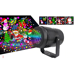 Projetor De Natal Led Rgb A Prova D'água