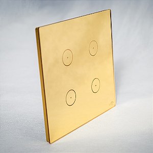 Interruptor Wi-fi Touch 4 Botões Wi-fi 4x4 Lumenx