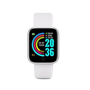 Relógio Smartwatch  Inteligente Y68 Monitor Cardíaco Bluetooth