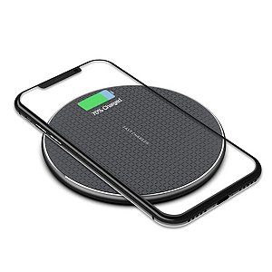 Carregador Sem Fio por Indução P/ iPhone 8 X Xr 11 12 13 14, Sansung, etc