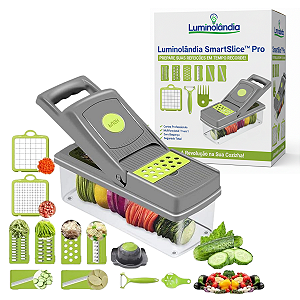 14 em 1 Mandolin Cortador Ralador Fatiador Descascador de Legumes Multifuncional Nicer Diver