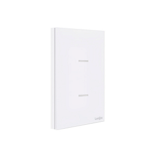 Interruptor Wi-fi Touch 2 Botões Vazado Fosco Wi-fi 4x2 Lumenx