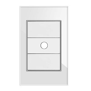 Espelho com Furo Central Painel de Vidro 4x2