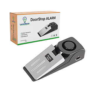 Alarme De Porta Cunha Segurança Sonoro Sem Fio Luminolândia Door Stop Porta Hotel Viagem Proteção