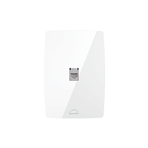 Placa RJ45 4x2 Dometek