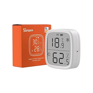 Sensor De Temperatura E Umidade Zigbee Sonoff Snzb-02d