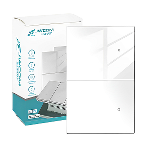 Interruptor Inteligente Tuya Zigbee 2 Canais Vidro Temperado