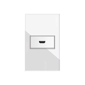 Tomada HDMI Fêmea Painel De Vidro 4x2