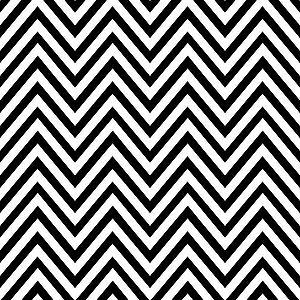 Papel de Parede Chevron Preto e Branco Autoadesivo Premium Zigzag Minimalista Estilo Clean Black White