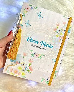 Caderneta de vacina Jardim - Luxo