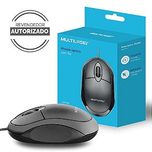 Mouse Classic Box Óptico USB BLACK USB - MO300