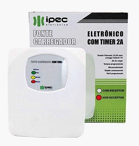 Fonte Carregador Eletrônico com Timer 2A IPEC