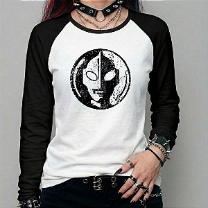 Camiseta manga longa feminina - Ultraman
