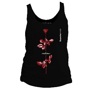 Camiseta regata feminina - Depeche Mode - Violator